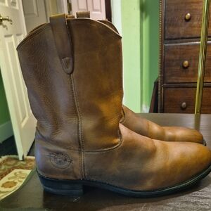 Brown Leather Men's Boots